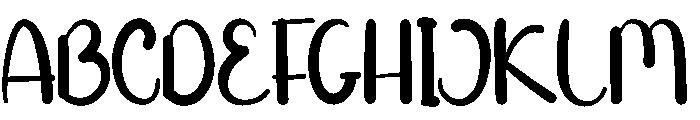 Sunmory Font UPPERCASE
