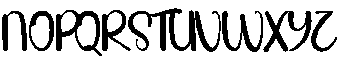 Sunmory Font UPPERCASE