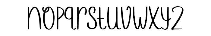 Sunny Bunny Demo Font LOWERCASE