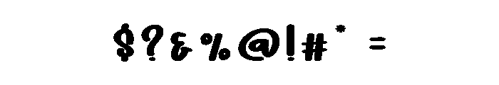 Sunny Getaway Font OTHER CHARS