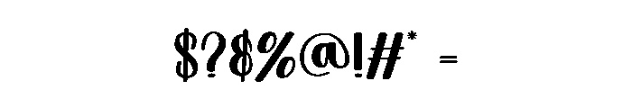 Sunny Font OTHER CHARS