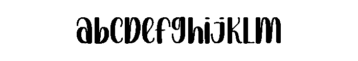 Sunny Font UPPERCASE