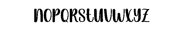 Sunny Font UPPERCASE