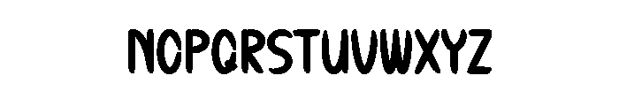 Sunrise Beach Font LOWERCASE