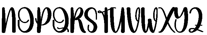 Sunshine Enchant Font UPPERCASE