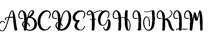 Sunshine Journey Font UPPERCASE