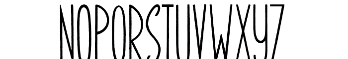Sunshine Street Personal Use On Font LOWERCASE