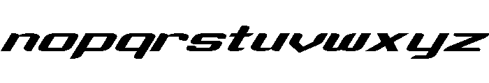 Super Air Ben Font LOWERCASE
