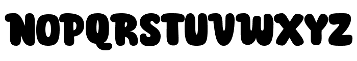 Super Bakery Font UPPERCASE