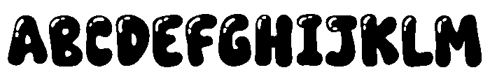 Super Beatpop Regular Font UPPERCASE
