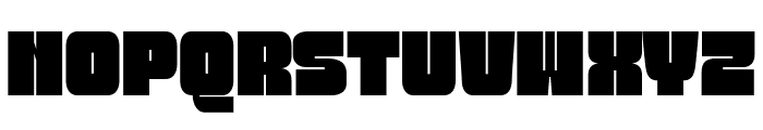 Super Blocky Regular Font UPPERCASE