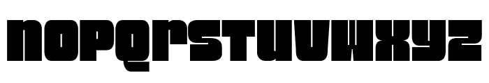 Super Blocky Regular Font LOWERCASE