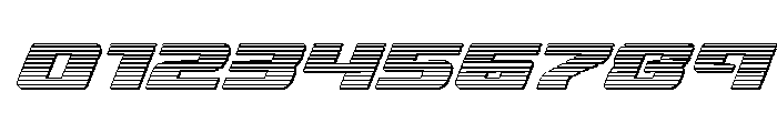 Super Brigade Chrome Font OTHER CHARS