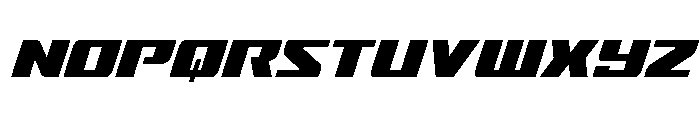 Super Brigade Condensed Font LOWERCASE