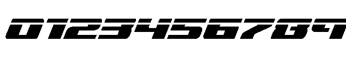 Super Brigade Laser Font OTHER CHARS