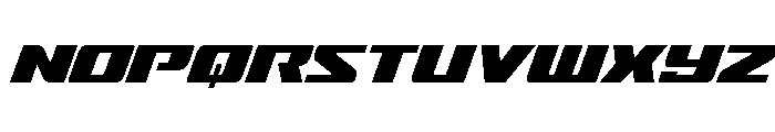 Super Brigade Semi-Condensed Font UPPERCASE