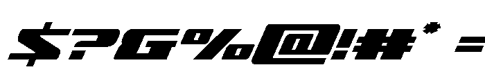 Super Brigade Semi-Expanded Font OTHER CHARS
