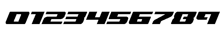 Super Brigade Spaced Font OTHER CHARS