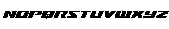 Super Brigade Font LOWERCASE