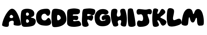 Super Bubble Font LOWERCASE