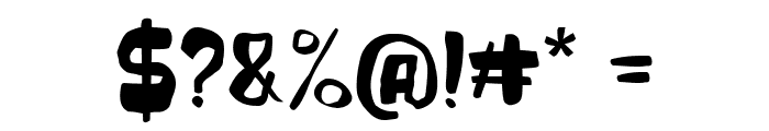 Super Bugly Regular Font OTHER CHARS