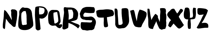 Super Bugly Regular Font UPPERCASE