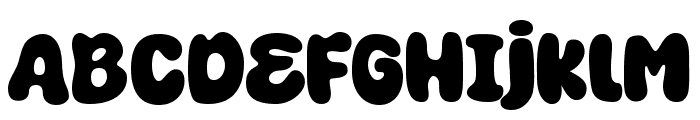Super Cereal Font UPPERCASE