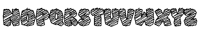 Super Chalk Font UPPERCASE