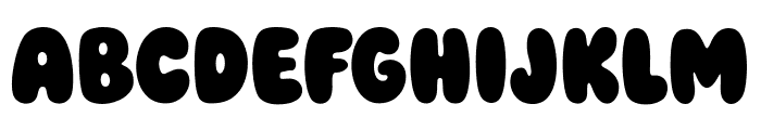 Super Chiby Font UPPERCASE