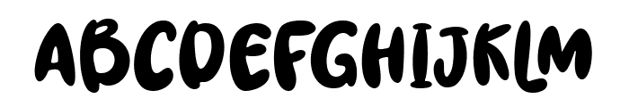 Super Childish Font UPPERCASE