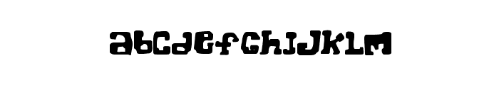 Super Chunk Regular Font LOWERCASE