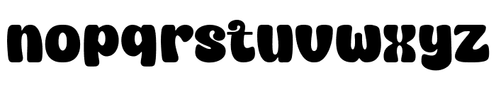 Super Chunky Font LOWERCASE