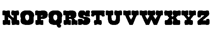 Super Circus Font UPPERCASE