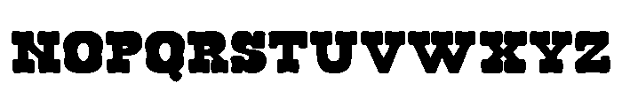 Super Circus Font LOWERCASE