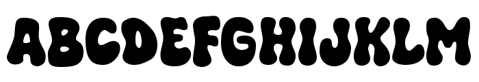 Super Cool Font UPPERCASE