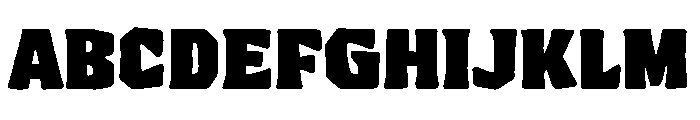 Super Crawler Font UPPERCASE