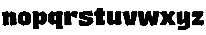 Super Crawler Font LOWERCASE
