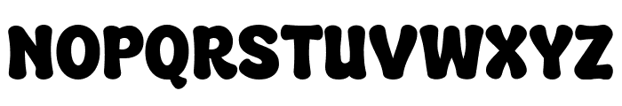 Super Creamy Font UPPERCASE