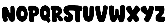 Super Croissant Regular Font UPPERCASE