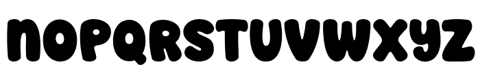 Super Disco Font LOWERCASE