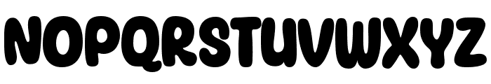 Super Donuts Font LOWERCASE