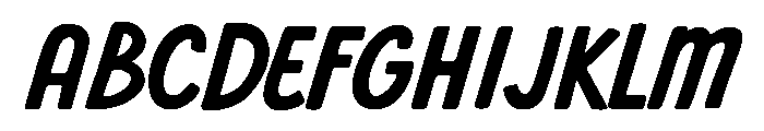 Super Duty Font UPPERCASE