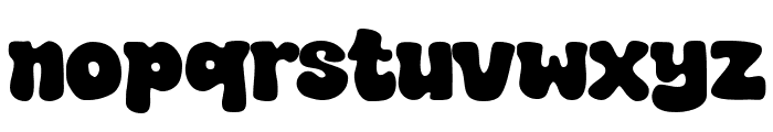 Super Earthly Font LOWERCASE