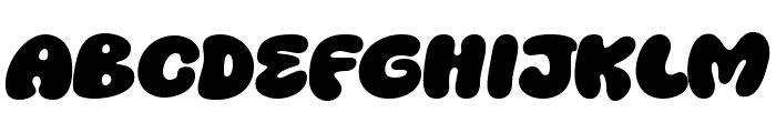 Super Feel Font UPPERCASE