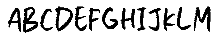 Super Fight Font UPPERCASE