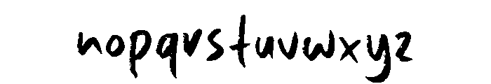 Super Fight Font LOWERCASE