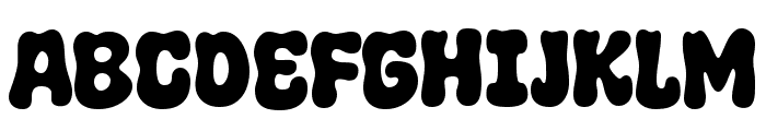 Super Fuggy Font UPPERCASE