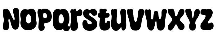 Super Fuggy Font LOWERCASE
