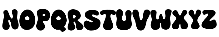Super Funky Font UPPERCASE