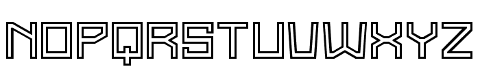 Super G-Type 2 Font UPPERCASE